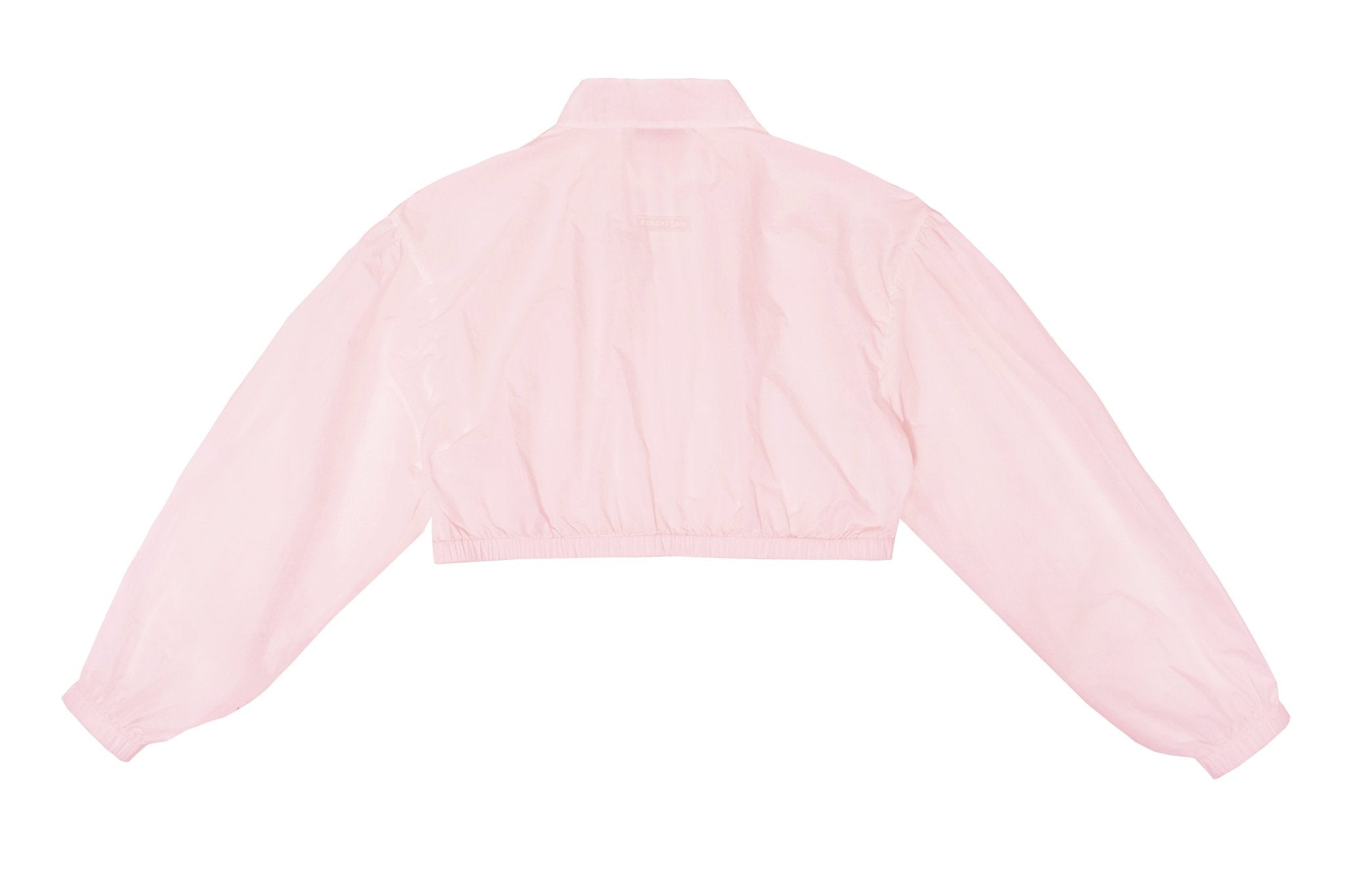 FENGYI TAN Short Elasticated Sun Protection Jacket in Pink | MADA IN CHINA