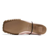 LOST IN ECHO Square Toe Cross Strap Ballet Slides in Pink | MADA IN CHINA