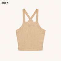 SMFK Temple Chinese Bandeau Sporty Top Cheese | MADA IN CHINA