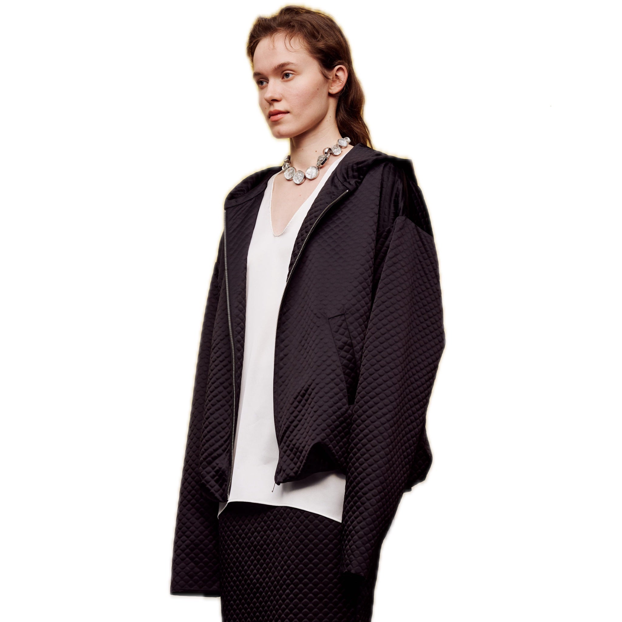 ilEWUOY Thin Cotton Hooded Zip Cardigan Jacket | MADA IN CHINA