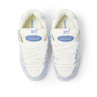 CANDYDONDA Tweed Blue Curbmelo Sneaker | MADA IN CHINA