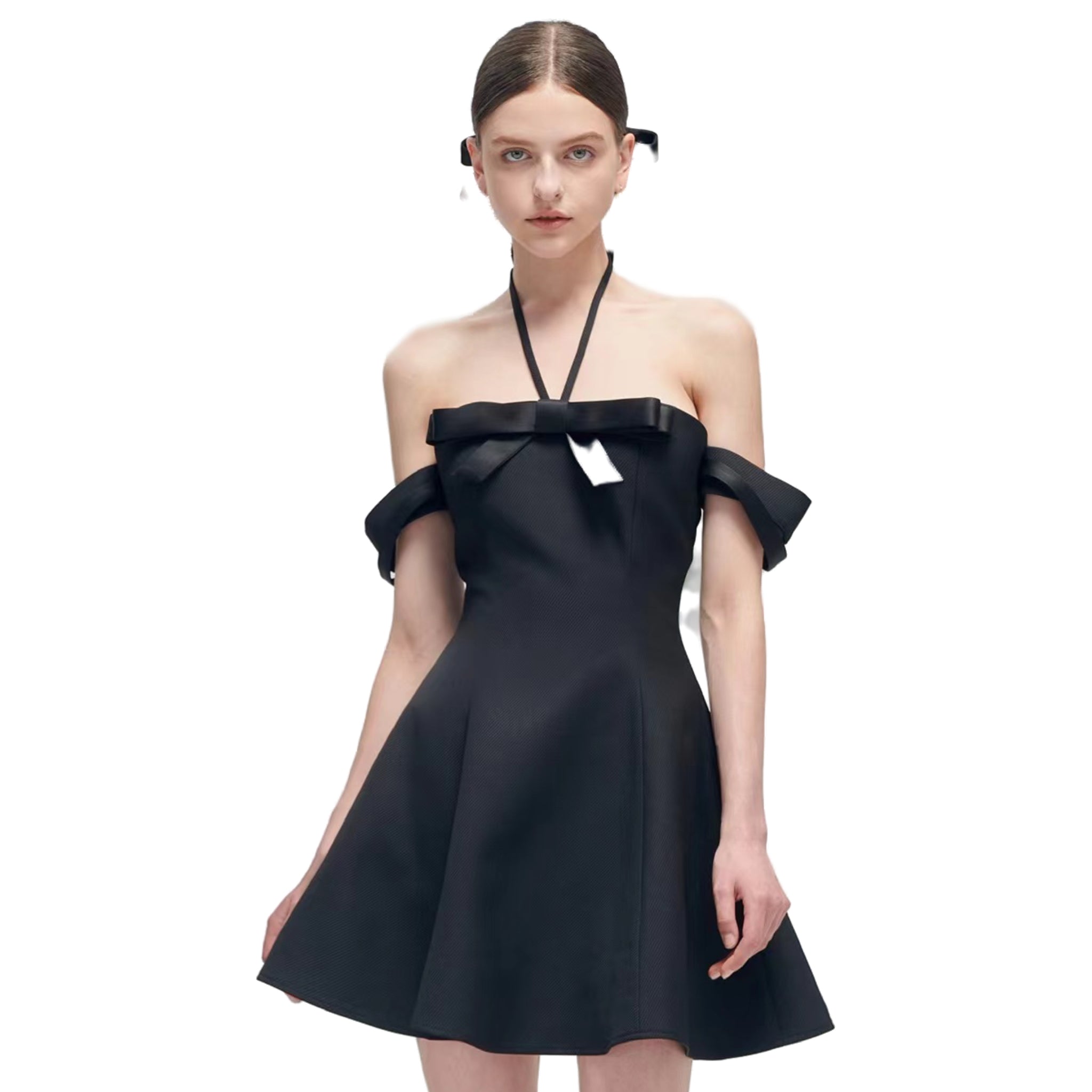 Fa sogno Twill Little Black Dress | MADA IN CHINA