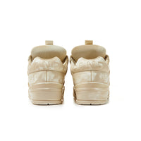 CANDYDONDA Washed Brown Curbmelo Sneaker | MADA IN CHINA