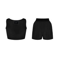 Wardrobe Lightweight Short Set Black