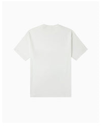 CHARLIE LUCIANO White Burning Angel Logo Short - Sleeved T - Shirt | MADA IN CHINA