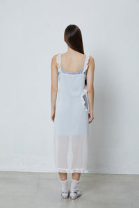 FENGYI TAN White Double-layered Cutout Dress | MADA IN CHINA
