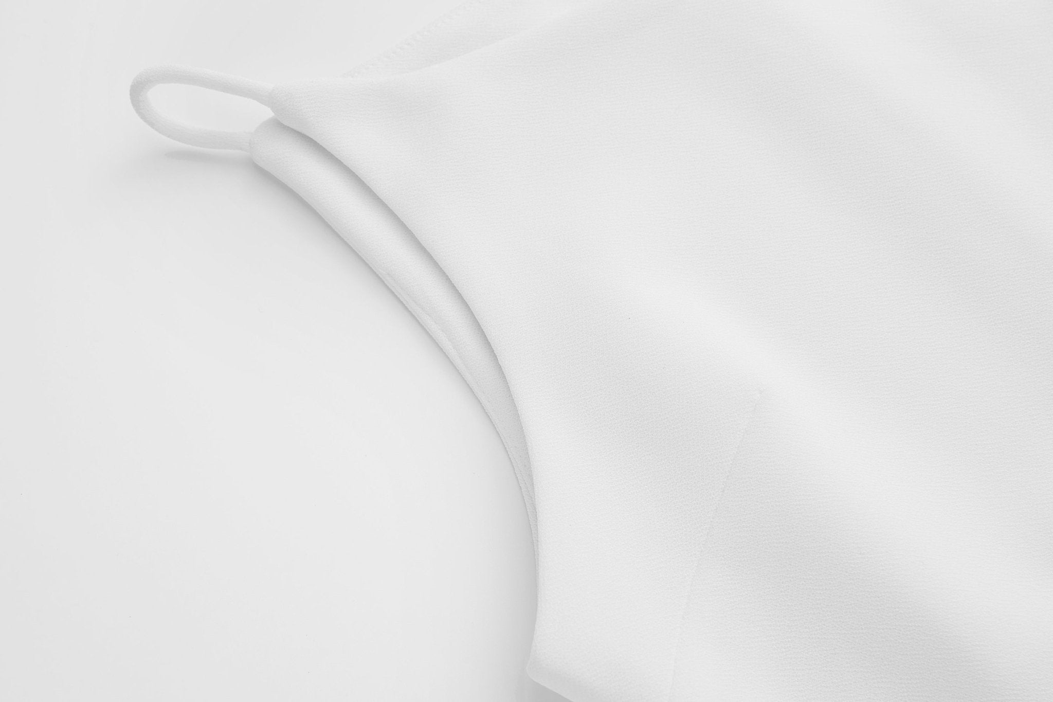 Maca Kaka White Slim Vest Dress | MADA IN CHINA