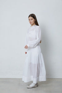 FENGYI TAN White Sun Protective Dress | MADA IN CHINA