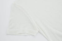 Maca Kaka White Wool Short - sleeved Top | MADA IN CHINA