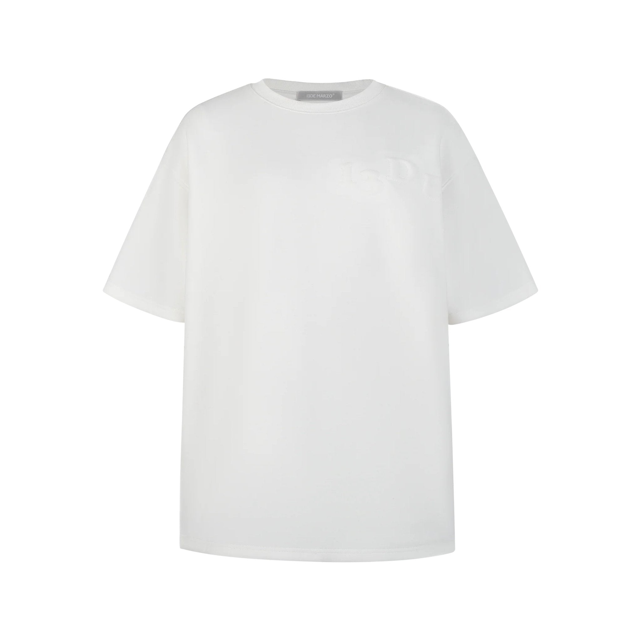 13DE MARZO Whole Piece Padded Bear T - shirt White | MADA IN CHINA
