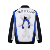 13 DE MARZO 13DE MARZO x LOL Bear Spatula Cotton Jacket Black & White | MADA IN CHINA