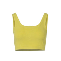 Ther. Acetate Knitted Tank Vest | MADA IN CHINA