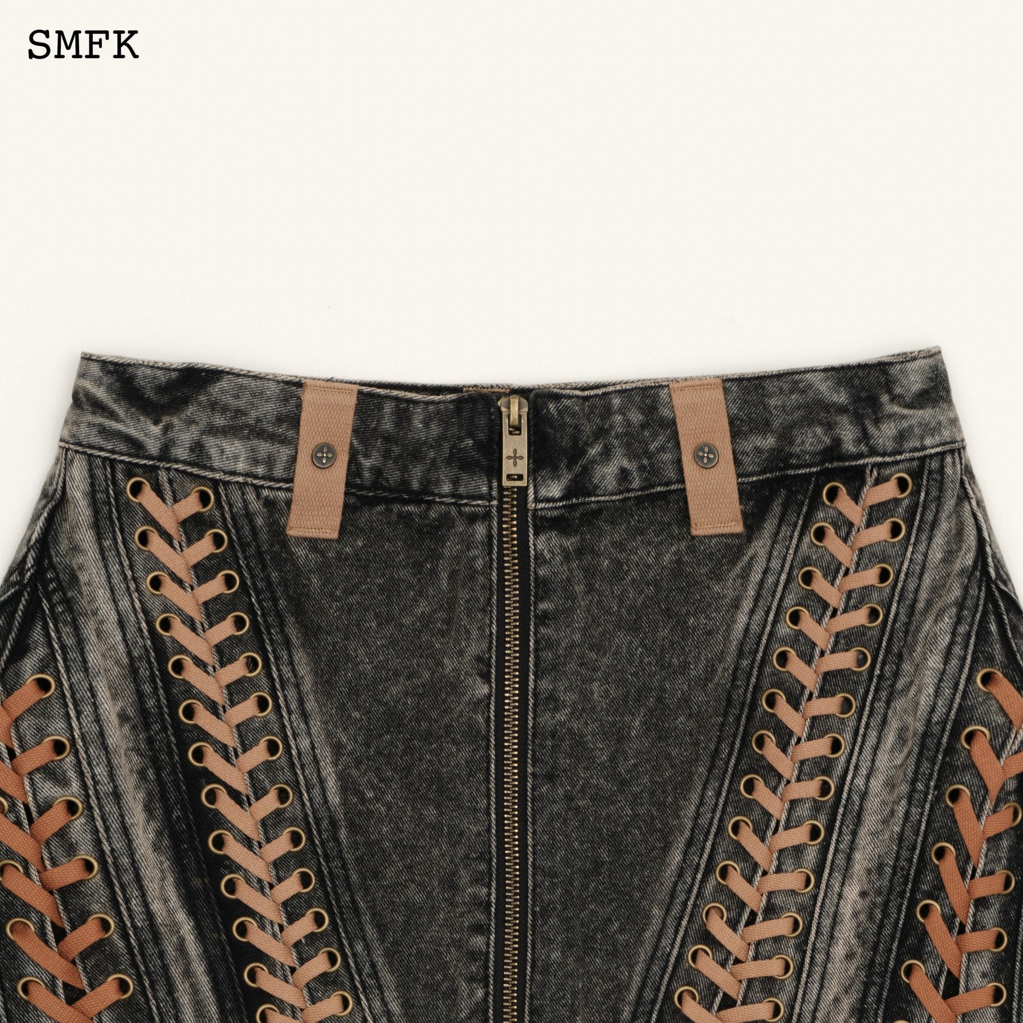 SMFK Ancient Myth Cobra Braid Workwear Mini Skirt | MADA IN CHINA