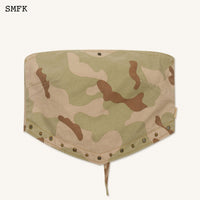 SMFK Ancient Myth Desert Camouflage Bandeau Tube Top | MADA IN CHINA
