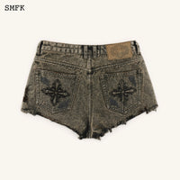 SMFK Ancient Myth Tarpan Sunset Short Jeans | MADA IN CHINA