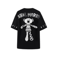 13DE MARZO Bear Doodle T-shirt Stretch Limo | MADA IN CHINA