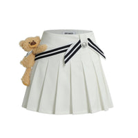 13DE MARZO Bear Sailor Dress Vanilla Ice | MADA IN CHINA