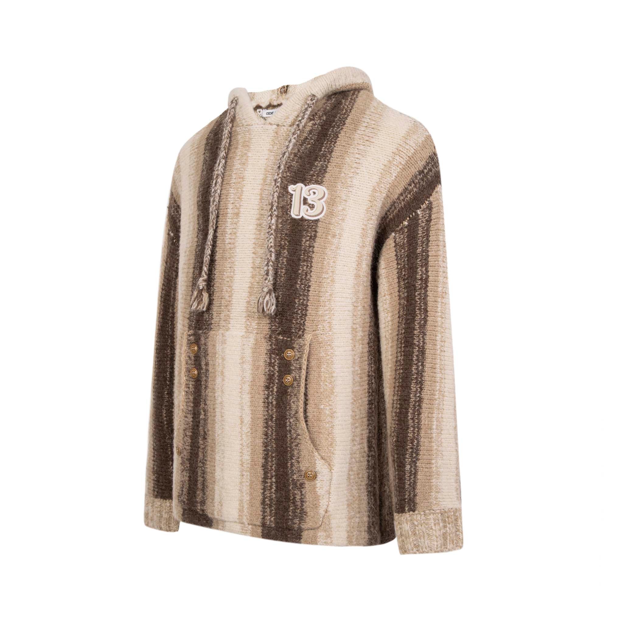 13 DE MARZO Bear Stripe Shades Sweater Chipmunk | MADA IN CHINA