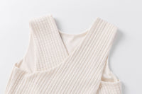 Ther. Beige Knitted cotton dress | MADA IN CHINA