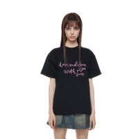 ANN ANDELMAN Black 520 Limited OS Short Tee | MADA IN CHINA
