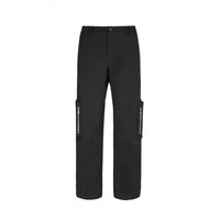 GALLIANO LANDOR Black Aero-Layer Tech-Nylon Pants | MADA IN CHINA