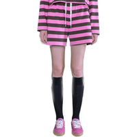 RYRANYI Black And Pink Stripe Short Pants | MADA IN CHINA