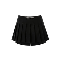 13DE MARZO Black Badge Punk Knit Skirt | MADA IN CHINA