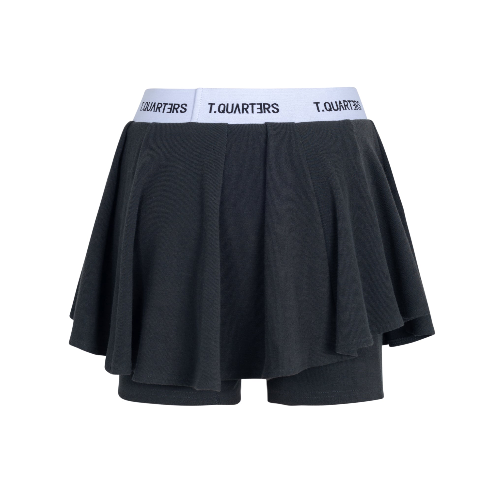 THREE QUARTERS Black Ballet Style Knitted Skort | MADA IN CHINA