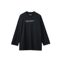 VANN VALRENCÉ Black Basic Long-sleeved Base T-shirt | MADA IN CHINA