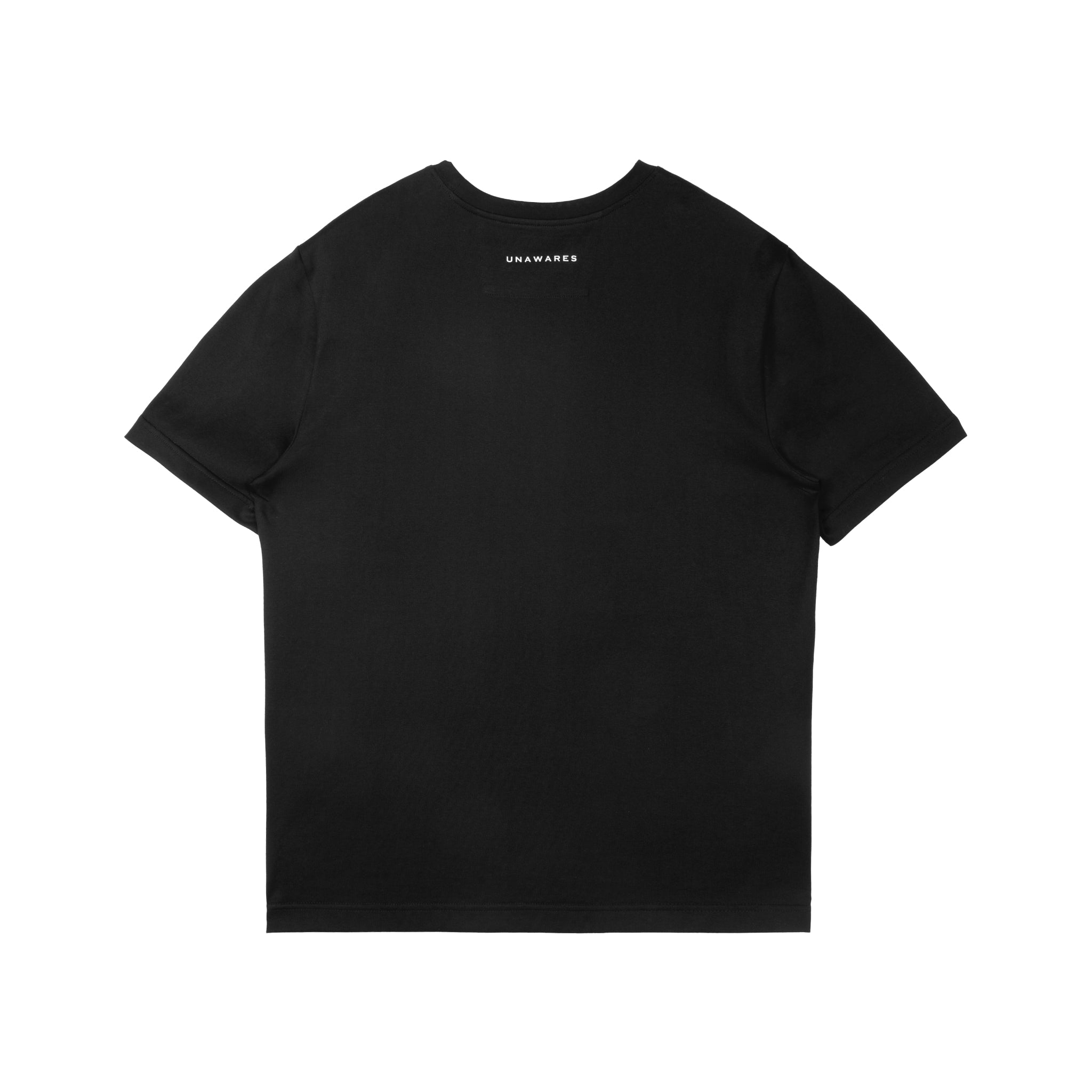 UNAWARES Black Basic Slim Fit T-shirt | MADA IN CHINA