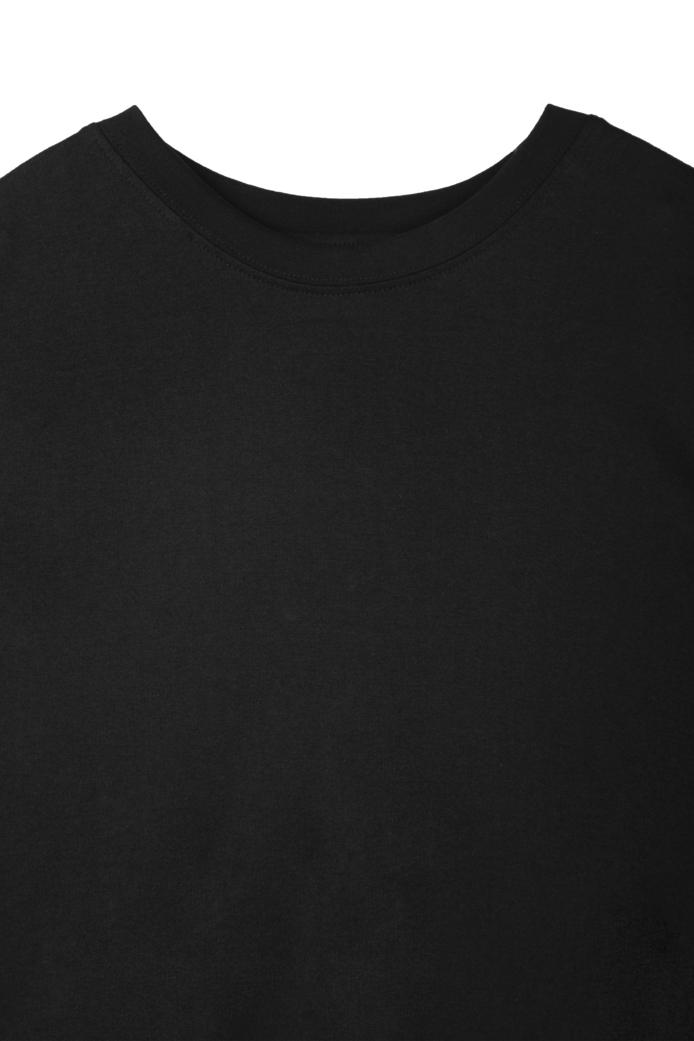 UNAWARES Black Basic Slim Fit T-shirt | MADA IN CHINA