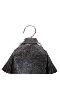 MARRKNULL Black Glisten Small Shirt Hanger Bag | MADA IN CHINA