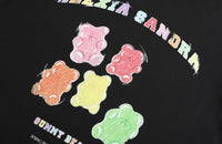 Alexia Sandra Black Gummy Bear T-Shirt | MADA IN CHINA