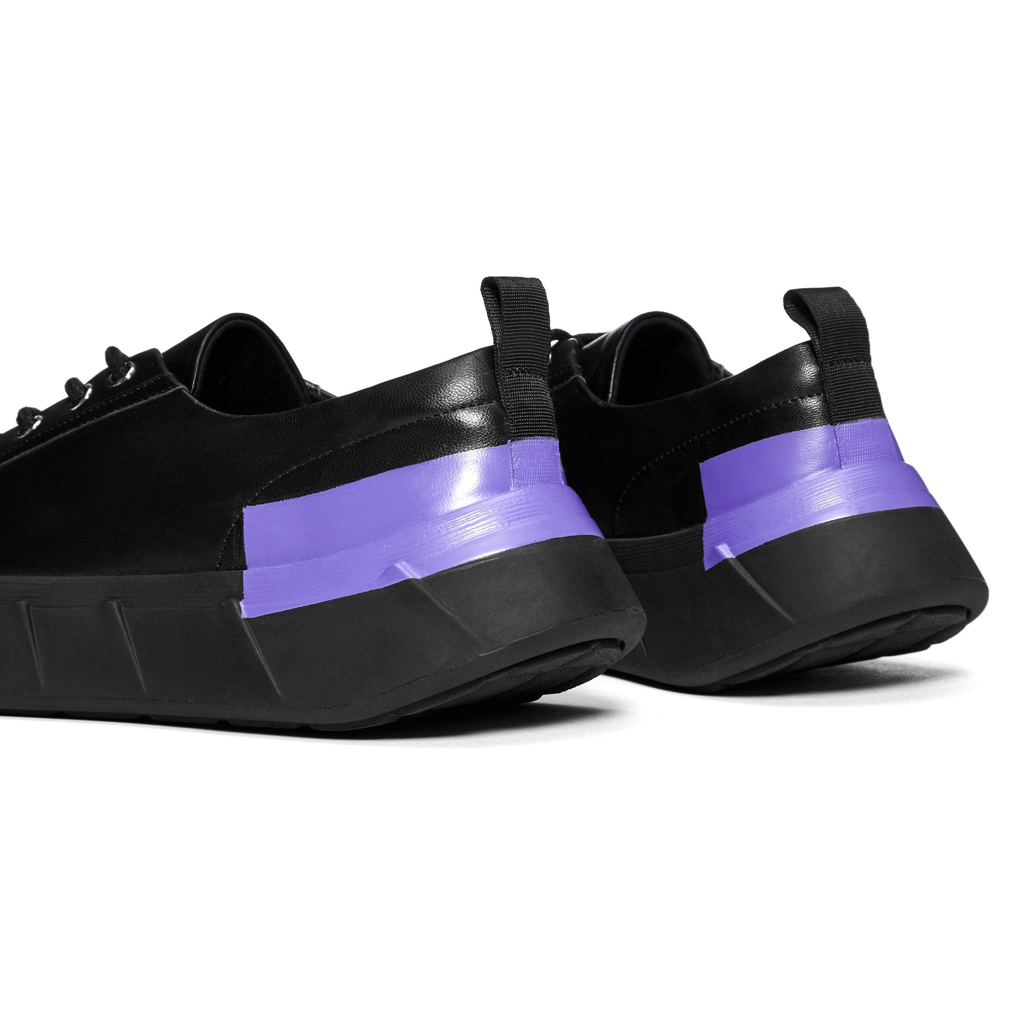 LOST IN ECHO Black Irregular Three-dimensional Printing Casual Shoes | MADA IN CHINA