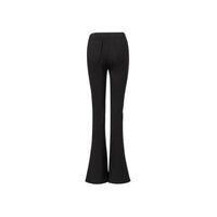 Ther. Black Knitted flared trousers | MADA IN CHINA