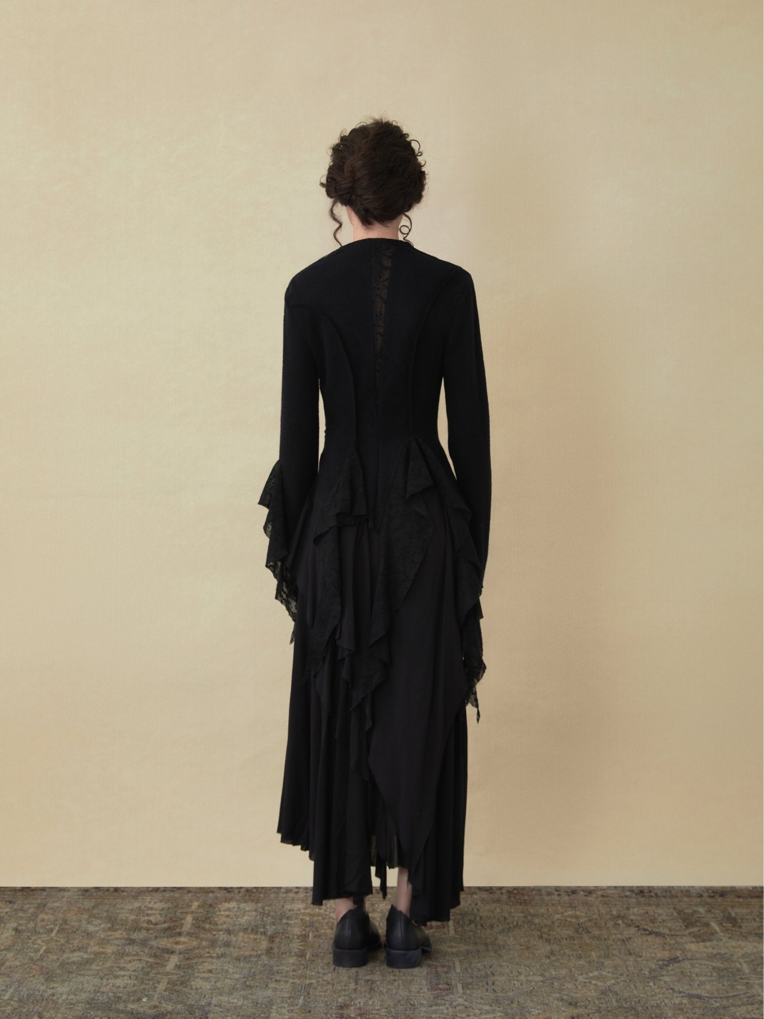 ELYWOOD Black Lace Cardigan | MADA IN CHINA