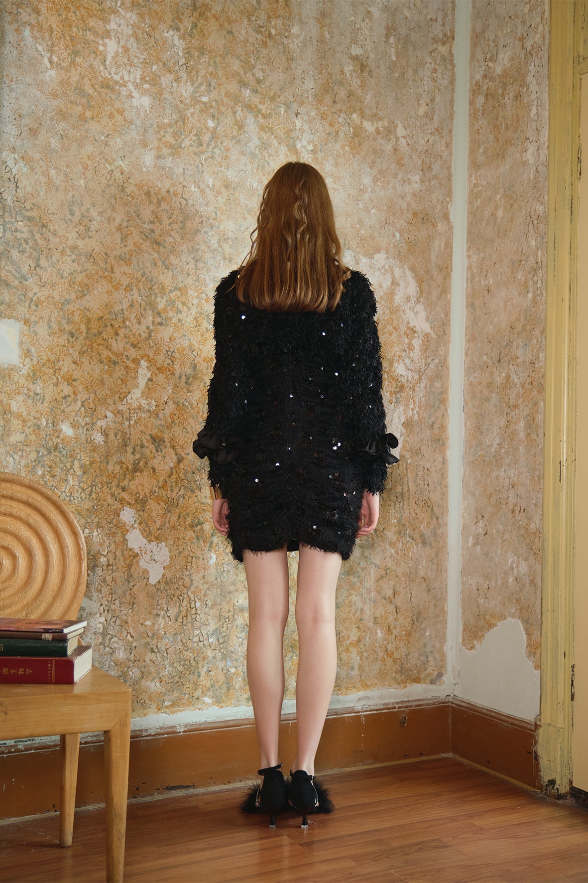ARTE PURA Black Lace Sweater Shawl | MADA IN CHINA