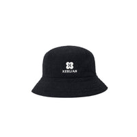 HERLIAN Black Logo Bucket Hat | MADA IN CHINA