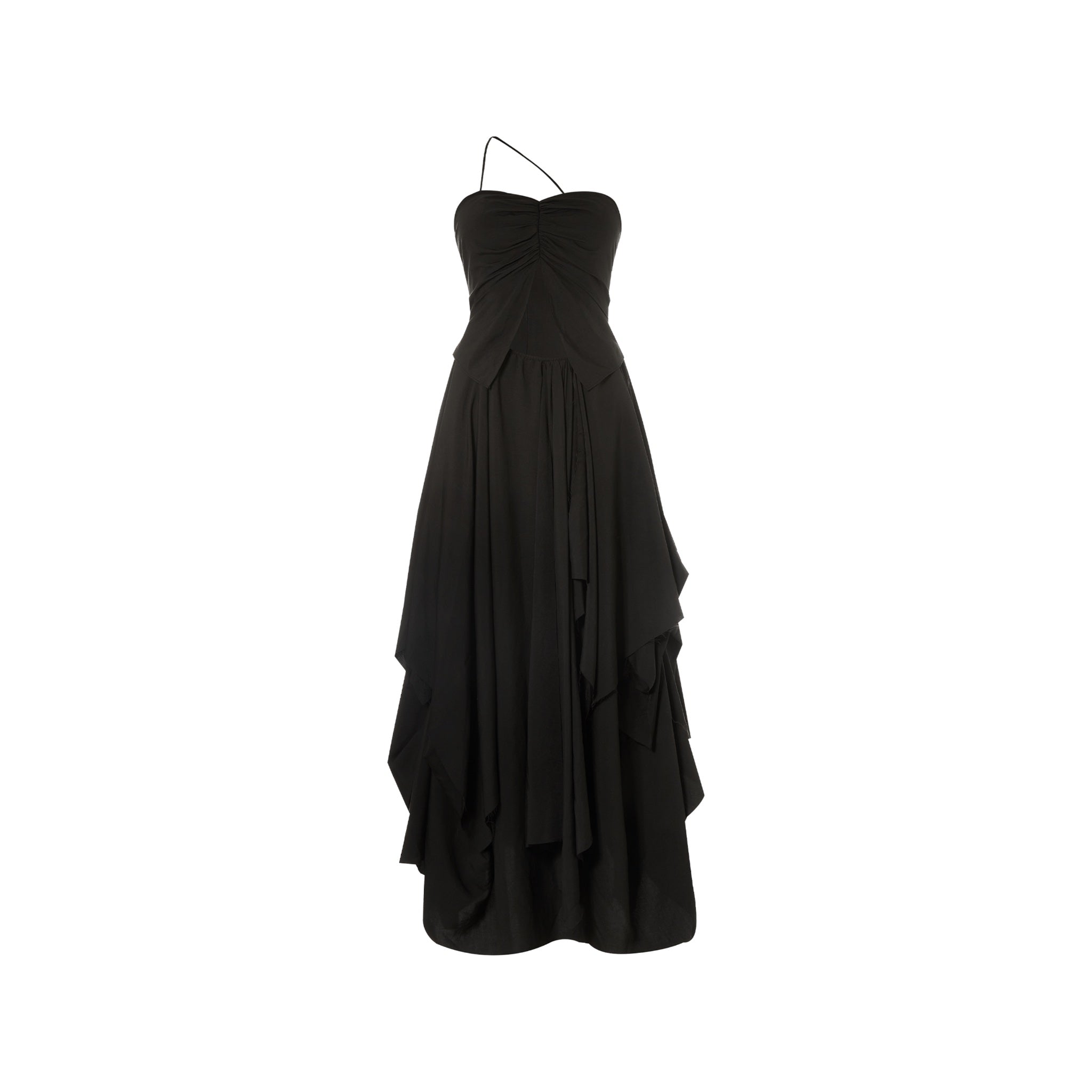 ELYWOOD Black Loose Seam Dress | MADA IN CHINA