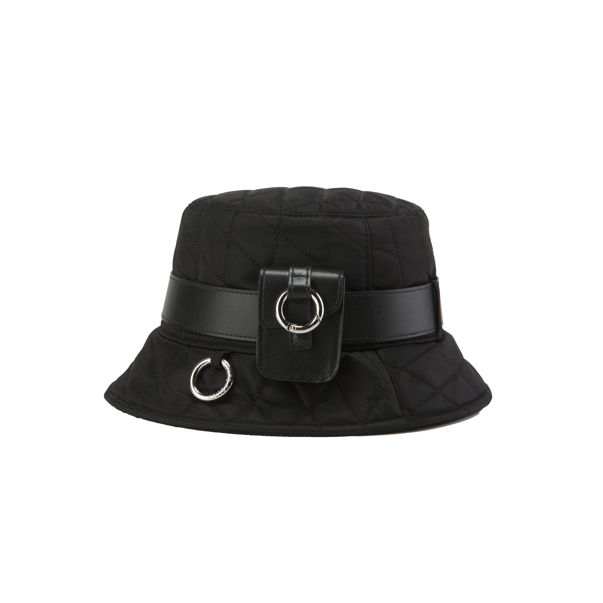 Private Policy Black Mini Belt Bag Bucket Hat | MADA IN CHINA