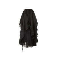 ELYWOOD Black Multiple Layers Gauze Skirt | MADA IN CHINA