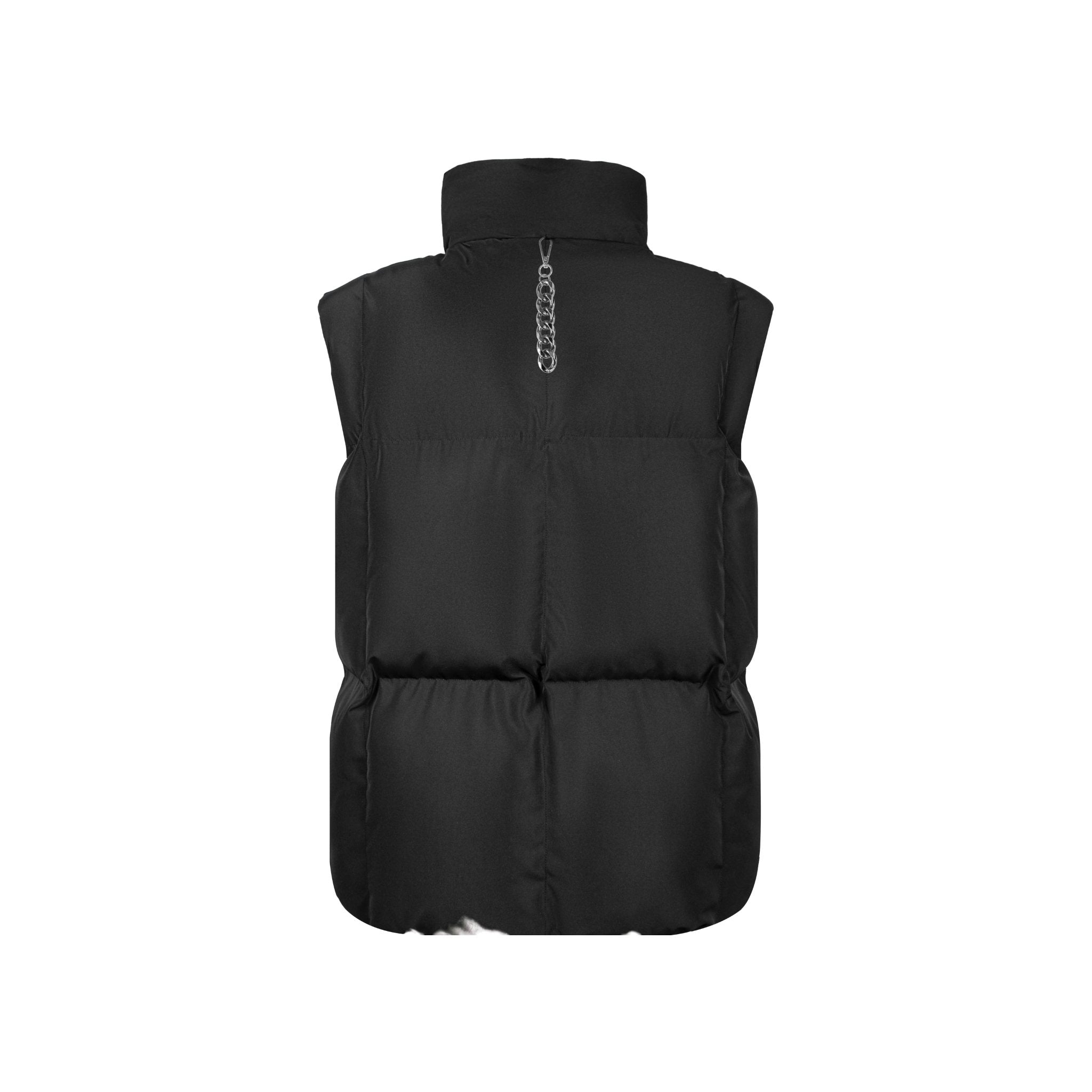 UNAWARES Black Square Velcro Cotton Vest | MADA IN CHINA
