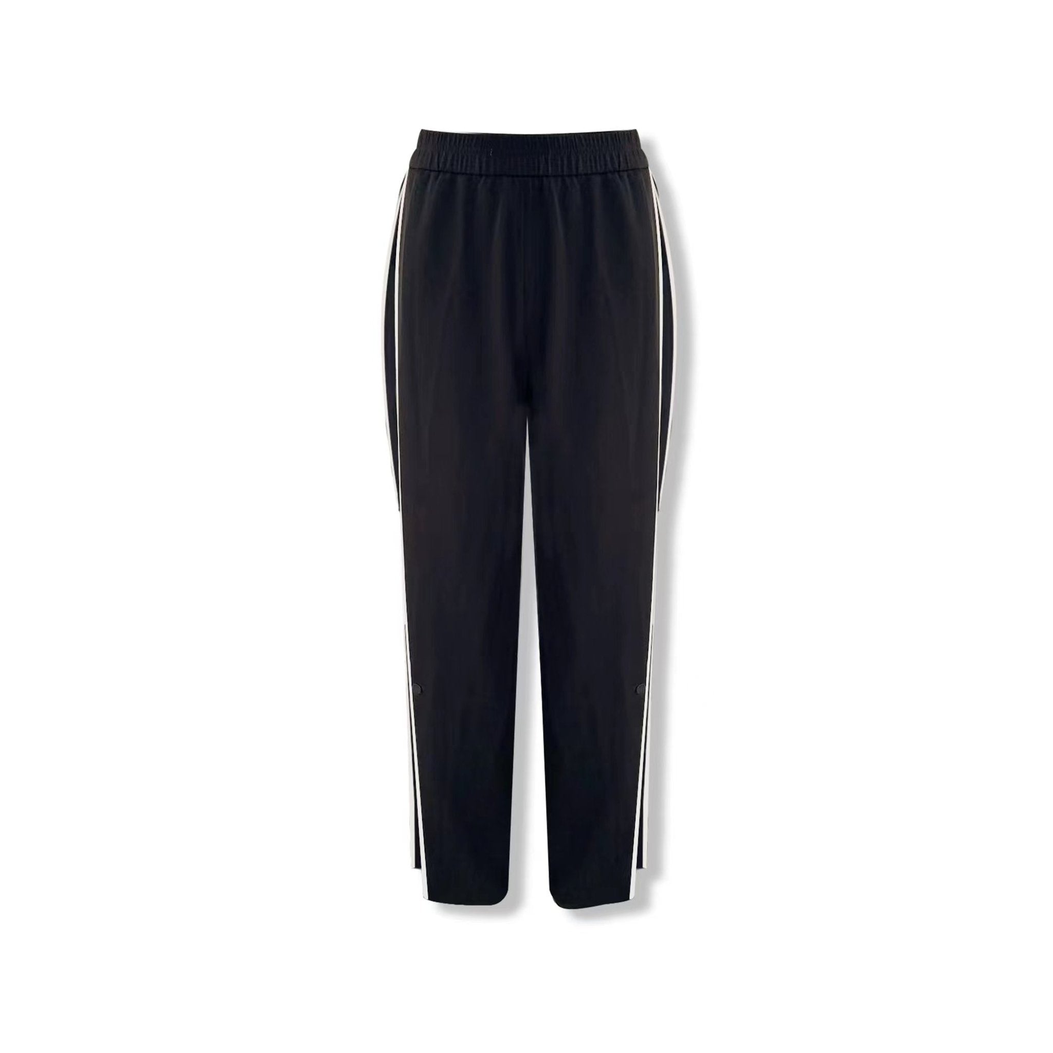 AIMME SPARROW Black Straight Leg Pants | MADA IN CHINA