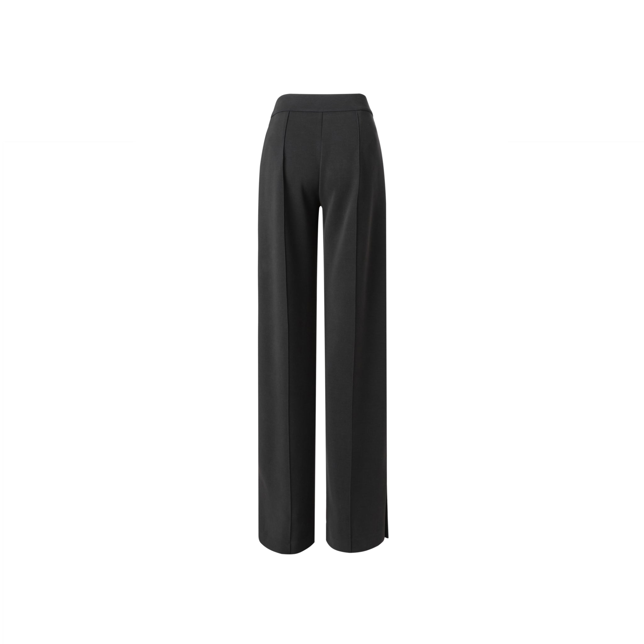 Ther. Black Straight-leg trousers | MADA IN CHINA