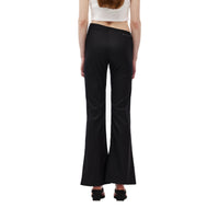 ANN ANDELMAN Black Strappy Suit Pants | MADA IN CHINA
