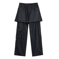 VANN VALRENCÉ Black The Dark Abyss Two Piece Pants | MADA IN CHINA