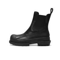 LOST IN ECHO Black Thick-soled Duck Hunting Chelsea Boots | MADA IN CHINA