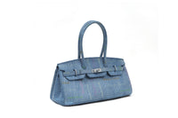 MARGIN GOODS Blue Coded Print Common Bag | MADA IN CHINA