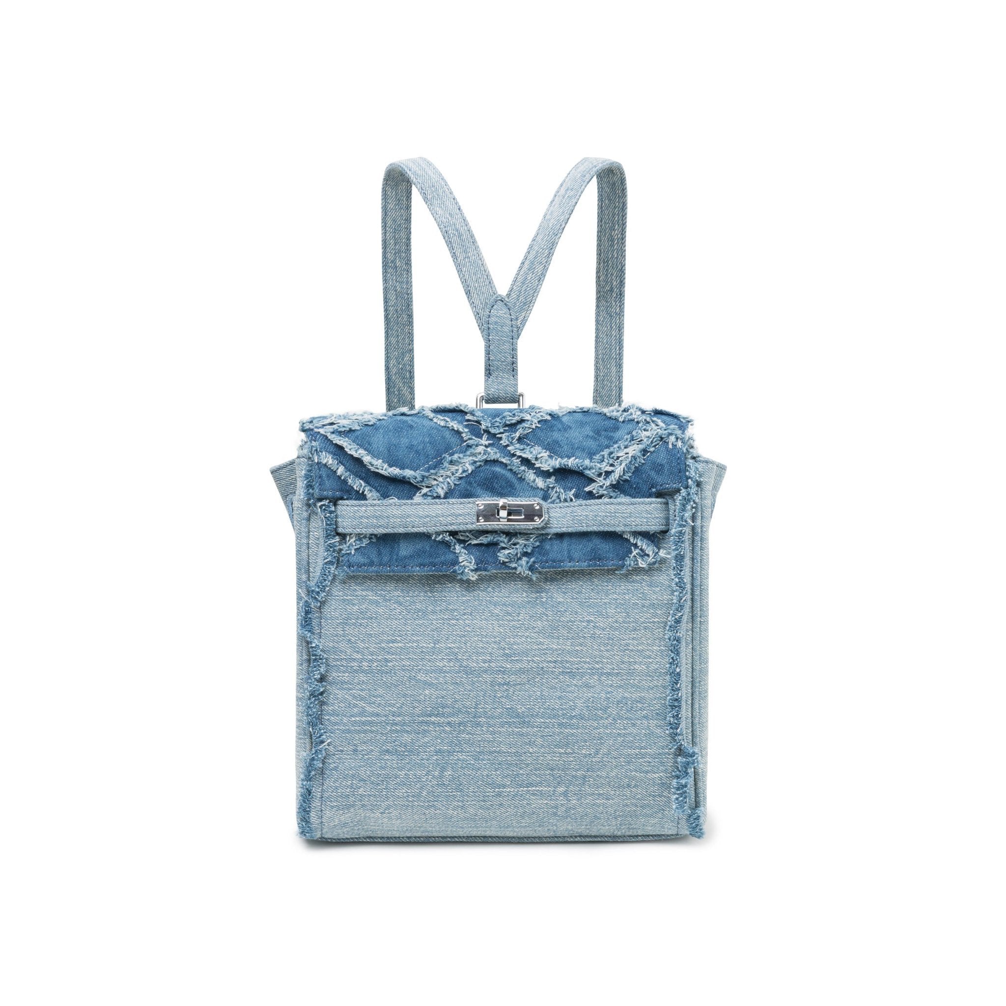 MARGIN GOODS Blue Denim Common Bag