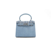 MARGIN GOODS Blue Pure Stitch Assemble Bag | MADA IN CHINA